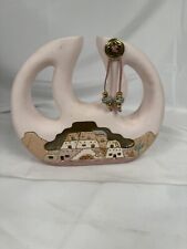 aljesa ceramics Native American Indigenous southwest pottery Wedding Vase Pink picture