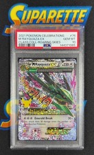 2021 Pokemon Celebrations M Rayquaza EX Classic Collection PSA 10 76/108 picture