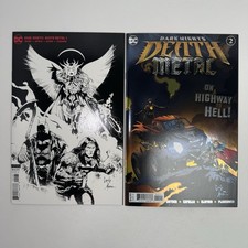 Dark Nights Death Metal #1 & #2 DC Comics 2020 Snyder Capullo Set of 2 picture