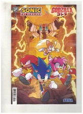 SONIC THE HEDGEHOG X GODZILLA #2 - JACK LAWRENCE MAIN COVER A - IDW/2026 picture