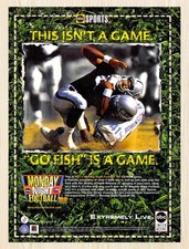 1997 ABC Sports Monday Night Football Original Advertisement v1 picture