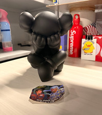 KAWS Separated Vinyl Figure Black Signed Autographed Companion 2022 picture