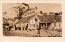 Dexter ME Maine Hayes Canning Factory Crowd c1910 RPPC Photo Postcard COPY picture