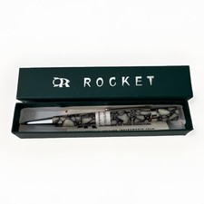 ROCKET Quartzite Handmade USA Marbled Writing Pen Original Green Gift Box picture