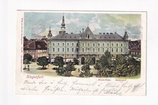 D2028) Postcard Klagenfurt-New Square with Rainerhof 1899 picture