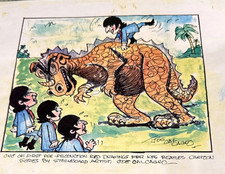 Original Storyboard 1965 Beatles Art Rhinoceros Pre Yellow Submarine picture