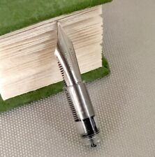 Spare Titanium fountain pen nib unit with Bock mount -  full flex Medium point picture