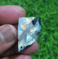 Ultimate Huge Blue Rainbow Moonstone Rough Crystals & Mineral Specimens Gemstone picture