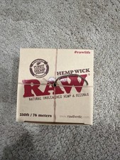 RAW HEMP WICK BALL EUROPEAN EDITION 250FT 1 PC BOXED - Natural Hemp & Beeswax picture