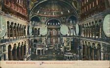 Turkey Istanbul Salut de Constantinople. Interieur de la Mosquee de Sainte Sophi picture