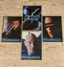 000 Topps X-Men The Movie — 4-Card Lot picture
