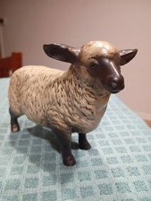 Vintage Lefton Sheep  Large Matte Finish, 41/2 Inches Tall  picture