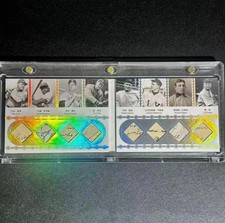 Babe Ruth Jackie Robinson Mickey Mantle/50 2026 Eternal Revelation Booklet Relic picture