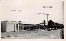 RPPC Needles CA California High School San Bernardino Cty Photo Vtg Postcard A33 picture