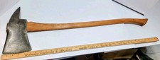 Vintage Fireman's Axe, True Temper Kelly Works Standard, 6.8 lb, 32