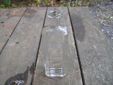 ANTIQUE FRUITOLA 6 1/2 in. CLEAR MEDICINE BOTTLE MONTICELLO ILL..  🤮 picture
