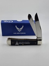 Case XX 32407 USAF Navy Blue Synthetic Trapper U.S. Air Force Pocket Knife NIB picture