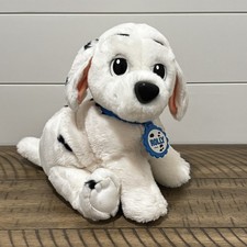 Vintage 1991 Mattel Disney 101 Dalmatians Rolly Plush Dog 10” Blue Collar. picture