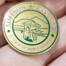 Simpson College Gateway to World Service Indianola Iowa Pin picture