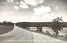1950's RPPC - Scene Of Smokey Lake Near Phelps, Wisconsin ~ #-10321 picture
