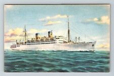 M/S Italia Homelines Ship  Vintage Souvenir Postcard picture