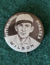 1910-12 Baseball Owen Wilson Pittsburgh Pirates Sweet Caporal Tobacco Button picture