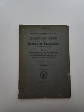 Technologic Papers Of The Bureau Of Standards No. 8 October 26th 1911 picture