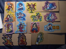 Y2K Girls Anime | Vending Stickers 2002 Full set 15 | Rare classic picture