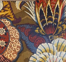 SCHUMACHER Zanzibar 100% Linen Remnant New picture