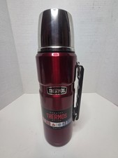 Genuine Thermos 40 OZ Insulated Thermos With Stopper And Cup picture