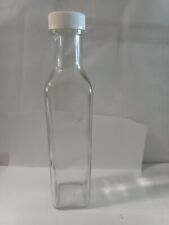 Square 01 Clear glass bottle 8