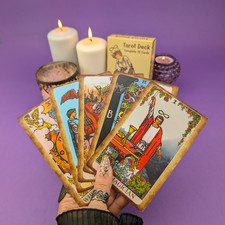 Large Rider Waite Style with Upgraded Classic Design – Witchy Cauldron Tarot picture