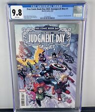 FCBD 2022 Avengers/X-Men Judgment Day #1 CGC 9.8 1st Appearance Of Bloodline picture