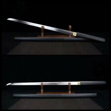 Full Black Hard Wood Shirasaya Japanese samurai sword T1095 Steel Katana Sharp picture