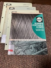 Vintage Sunnen Portable Hone Sales Brochure Guide picture