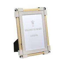 William Yeoward Crystal Classic Raw Biscuit  Silk 4 x 6 Picture Frame P2610 picture