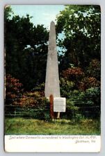 c1905 Cornwallis Surrender Monument Yorktown Virginia P546A picture