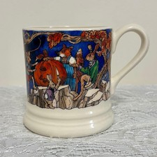 Emma Bridgewater Halloween Mug Cream Earthenware 300ml 1/2 Pint England picture