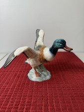 Vtg BESWICK ENGLAND  Pottery Ceramic Duck Figurine  # 995- NO Chips Or Repairs picture