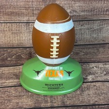 Vintage Michter's University of Texas Football Whiskey Decanter 1L Ceramic UT picture