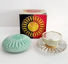 Avon Scentiments Rapture Sachet Soap Set w/Box Vintage Vanity Collectible picture