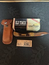 Schrade Old Timer 70T Pocket Knife/ Sheath/Papers/Box.Complete-Rare-S/H=FREE picture