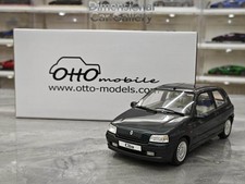 OTTO 1:18 RENAULT CLIO Limited Resin Model Car Diecast Gifts collection Green picture