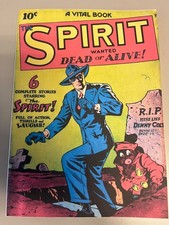 THE SPIRIT #1 1944 FIRST SOLO SPIRIT TITLE CREATED BY WILL EISNER Comic Book picture