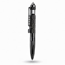 1 Tactical Pen Aluminum Self Defense with Glass Breaker Pen Writing Black EDC picture