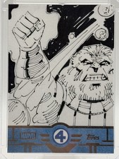 2026 Topps Finest Fantastic Four 65th Anniversary Blastaar Auto 1/1 picture