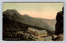 Mansfield VT-Vermont, Summit, Antique, Vintage c1913 Souvenir Postcard picture