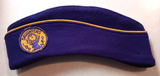 VINTAGE DAUGHTERS IBPOEW ELKS CEREMONIAL CROWN HAT DAUGHTER RULER REGALIA PURPLE picture