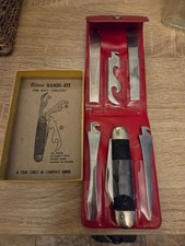 VTG UTICA CUTLERY CO UTICA NY USA UTICA HANDI-KIT TOOL CHEST KNIFE 1950's UNUSED picture