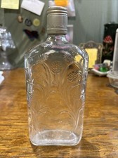 Antique Wheat Embossed One Pint Liquor Bottle picture